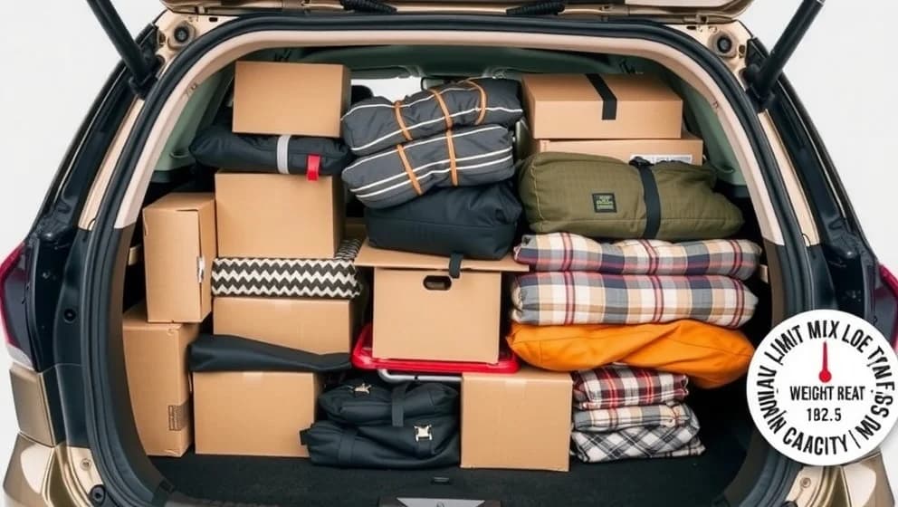 Hur mycket får man lasta i bilen